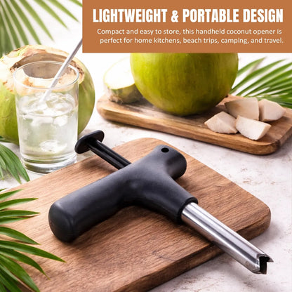 Stainless Steel Coconut Opener Tool