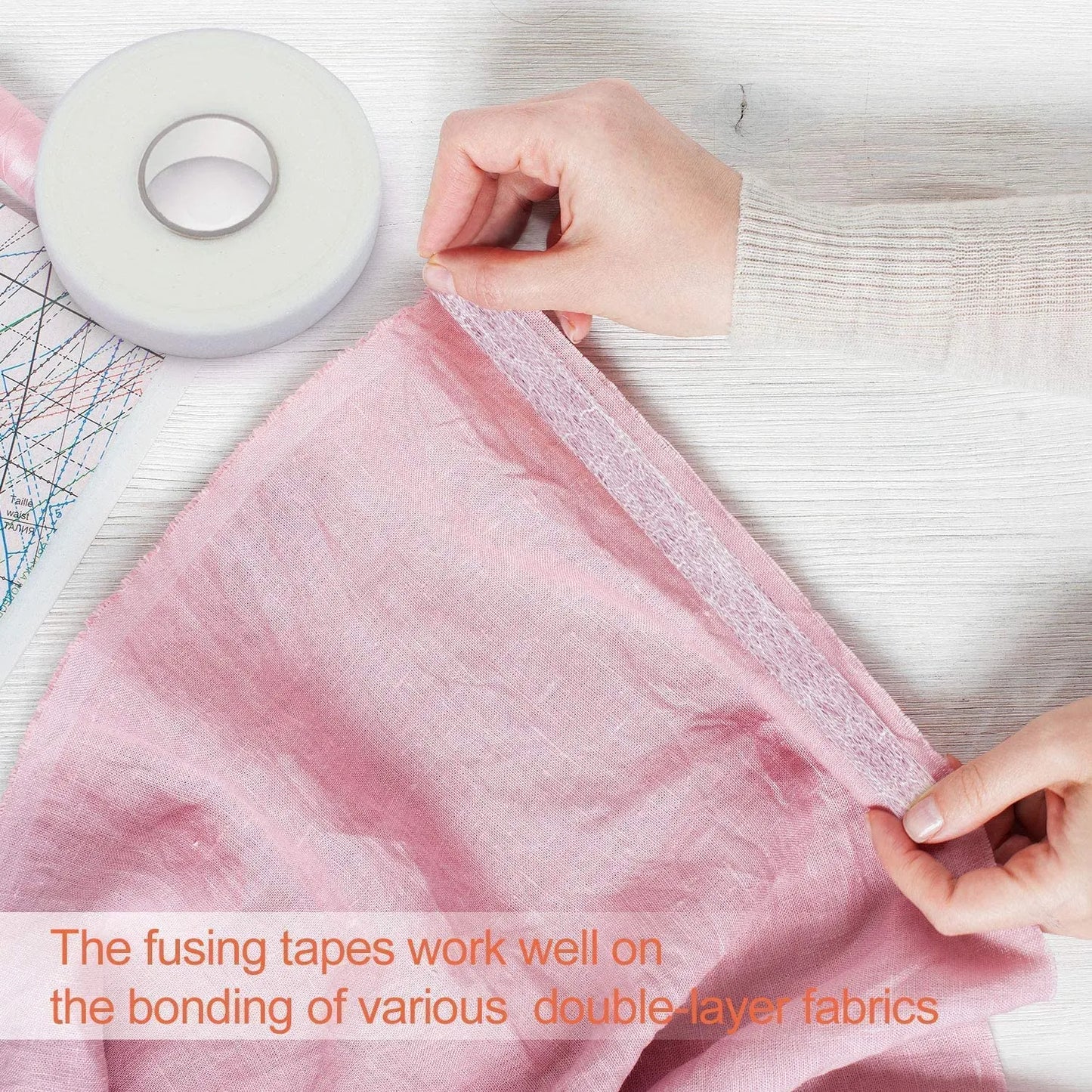 Double-Sided Fabric Fusing Hem Tape for Clothes