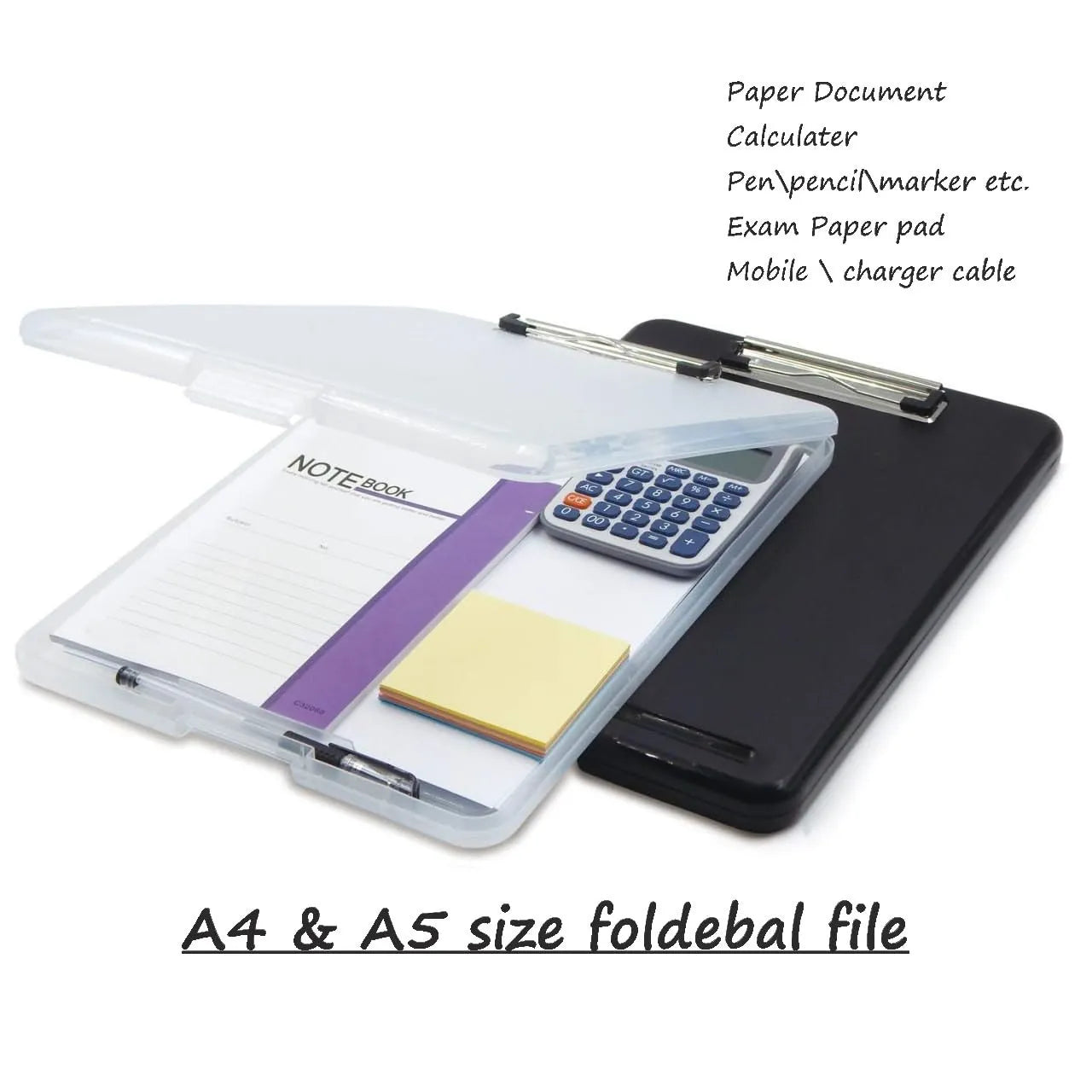 File Storage Pad | Clipboard with Storage