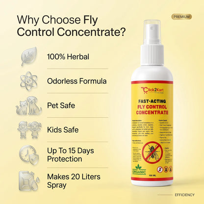 Fast-Acting Fly Control Concentrate