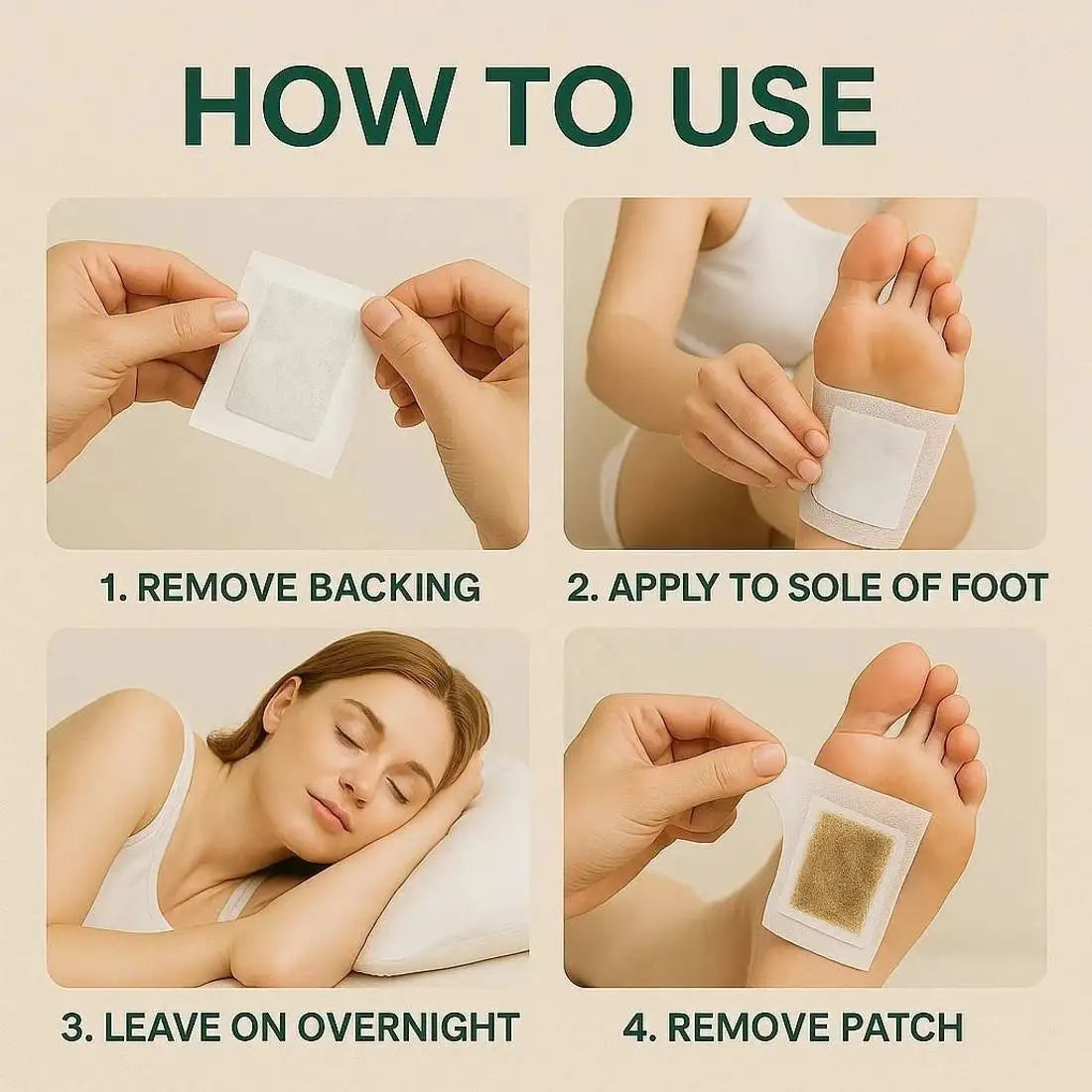 Herbal Foot Pads for Daily Foot Comfort
