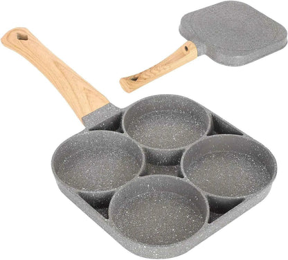4 Cavity Non-Stick Frying Pan for Egg & Pancake Maker