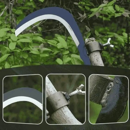 Steel Blade Grass Sickle Cutter Head for Farming & Gardening