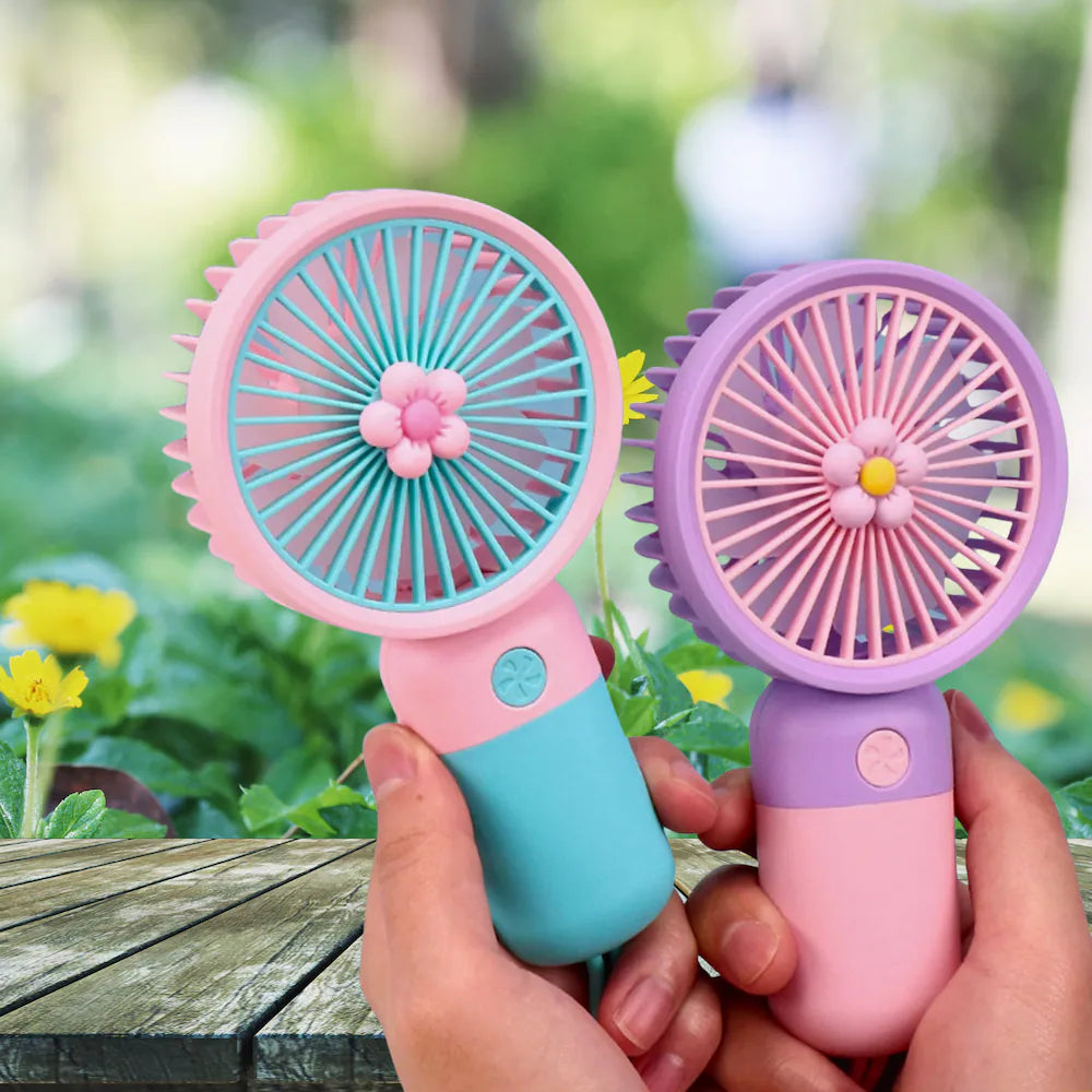 USB Rechargeable Mini Handheld Portable Fan