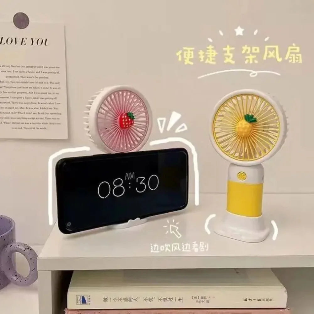 USB Rechargeable Mini Handheld Portable Fan
