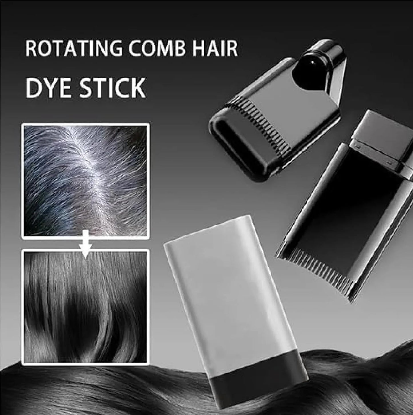 New Hair Color Comb Stick Black