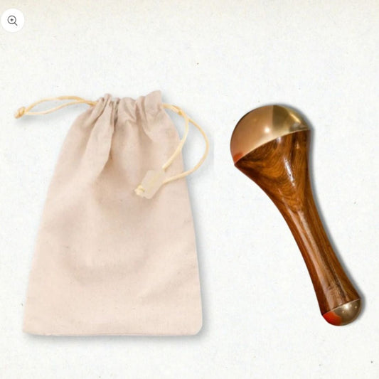 Kansa Face & Head Massage Wand Ayurvedic Metal Massager