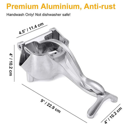 Hand Press Aluminum Juicer