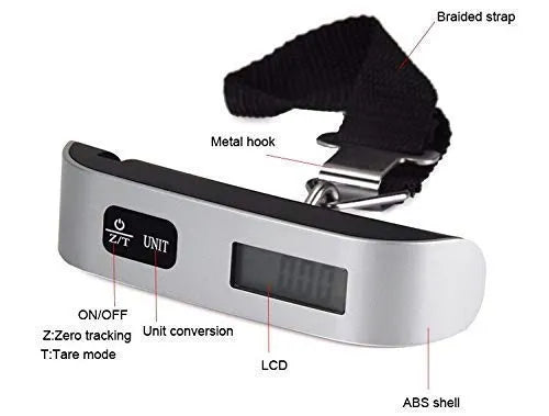 Travel Bag Weight Checker LCD Digital Luggage Scale