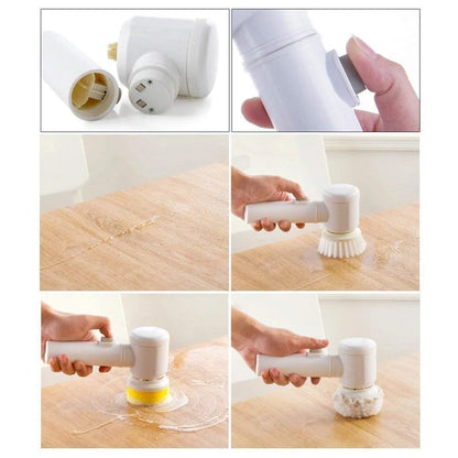 Electric Spin Scrubber 7-in-1 Power Cleaning Brush