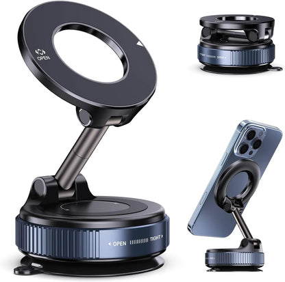 360° Vacuum Magnetic Phone Holder