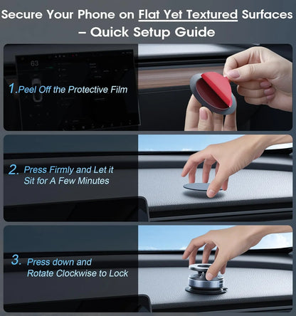 360° Vacuum Magnetic Phone Holder