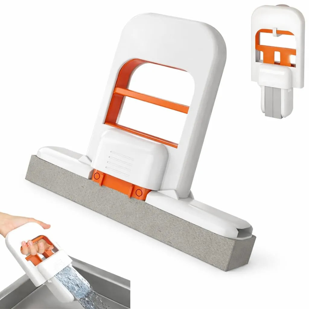 Mini Foldable Desktop Squeeze Sponge Mop