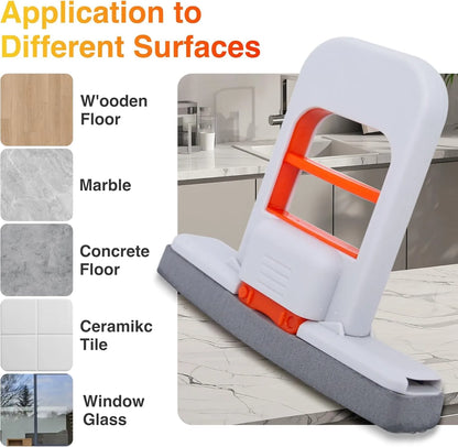 Mini Foldable Desktop Squeeze Sponge Mop