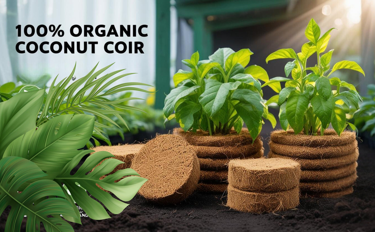 Organic Coconut Coir for Plant Growth