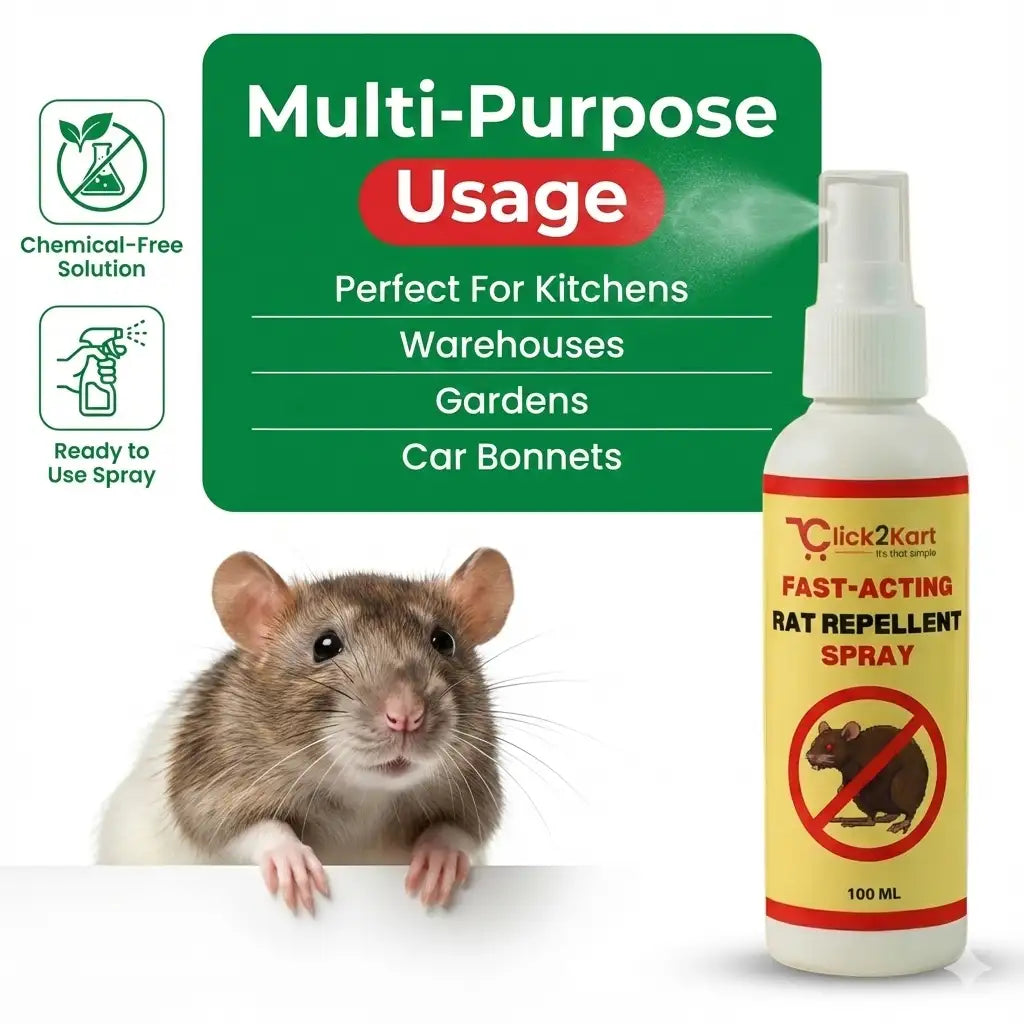 Herbal Fast-Acting Rat Repellent Spray