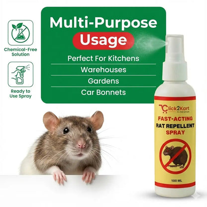 Herbal Fast-Acting Rat Repellent Spray