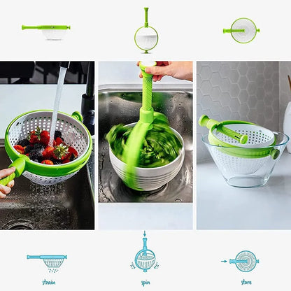 Salad Spinner & Vegetable Drain Basket
