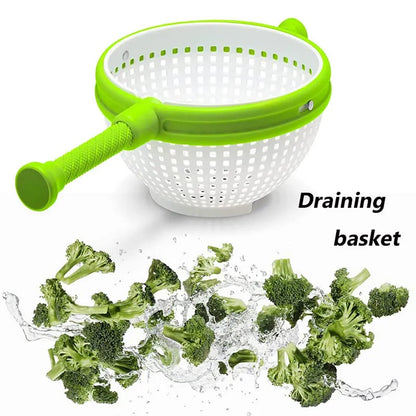 Salad Spinner & Vegetable Drain Basket