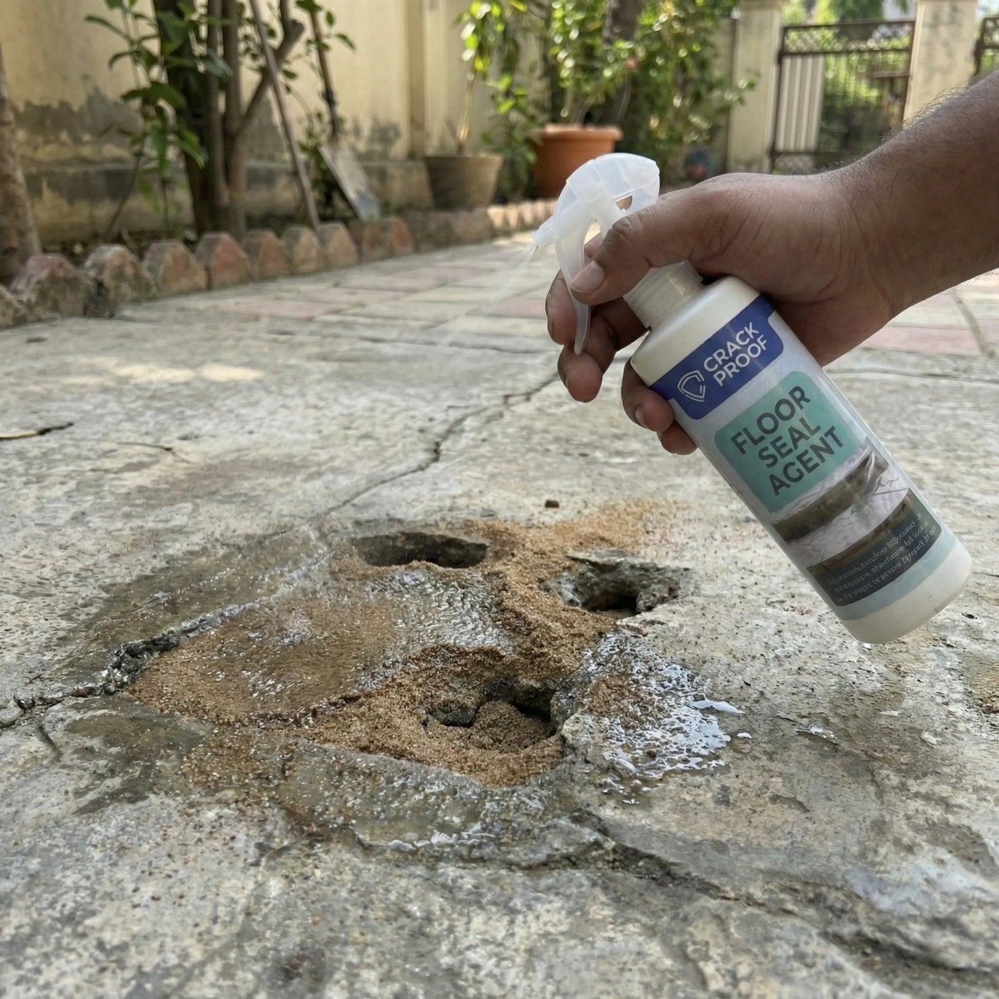 Waterproof Floor Seal Agent Crack Repair Spray for Floors