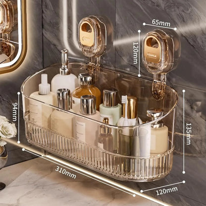 Wall Mount Bathroom Storage Shelf Rack