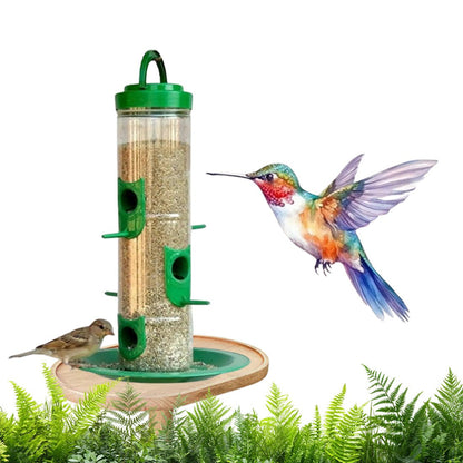 Durable Hanging Bird Feeder for Outdoor Use
