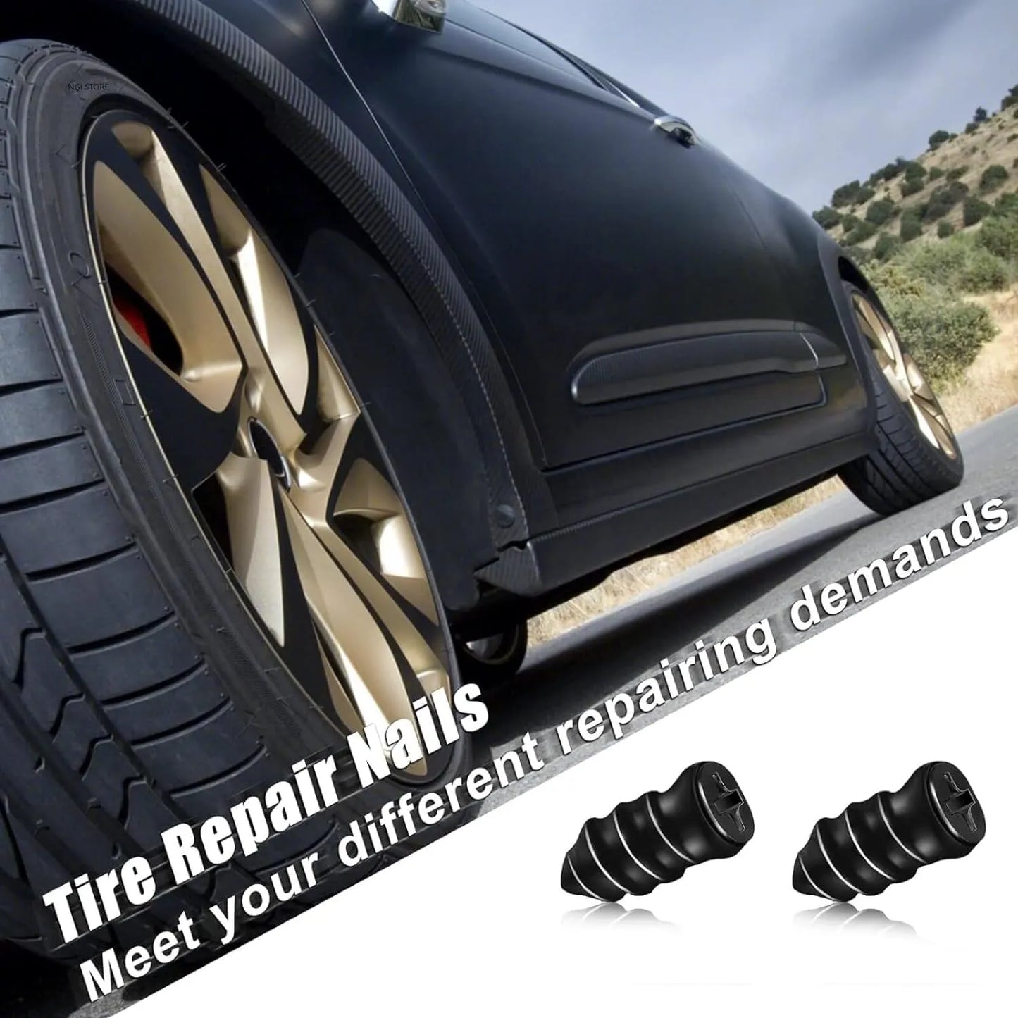 Tubeless Tyre Puncture Repair Screws