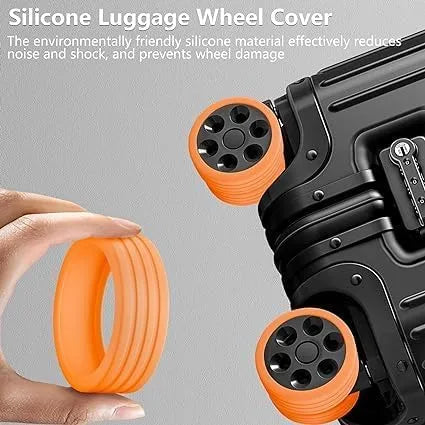 Luggage Bag Wheel Protective Covers (Set of 8)