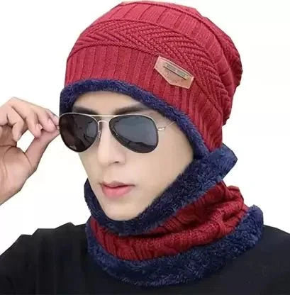 Woolen Muffler Cap – Ultra-Warm and Stylish